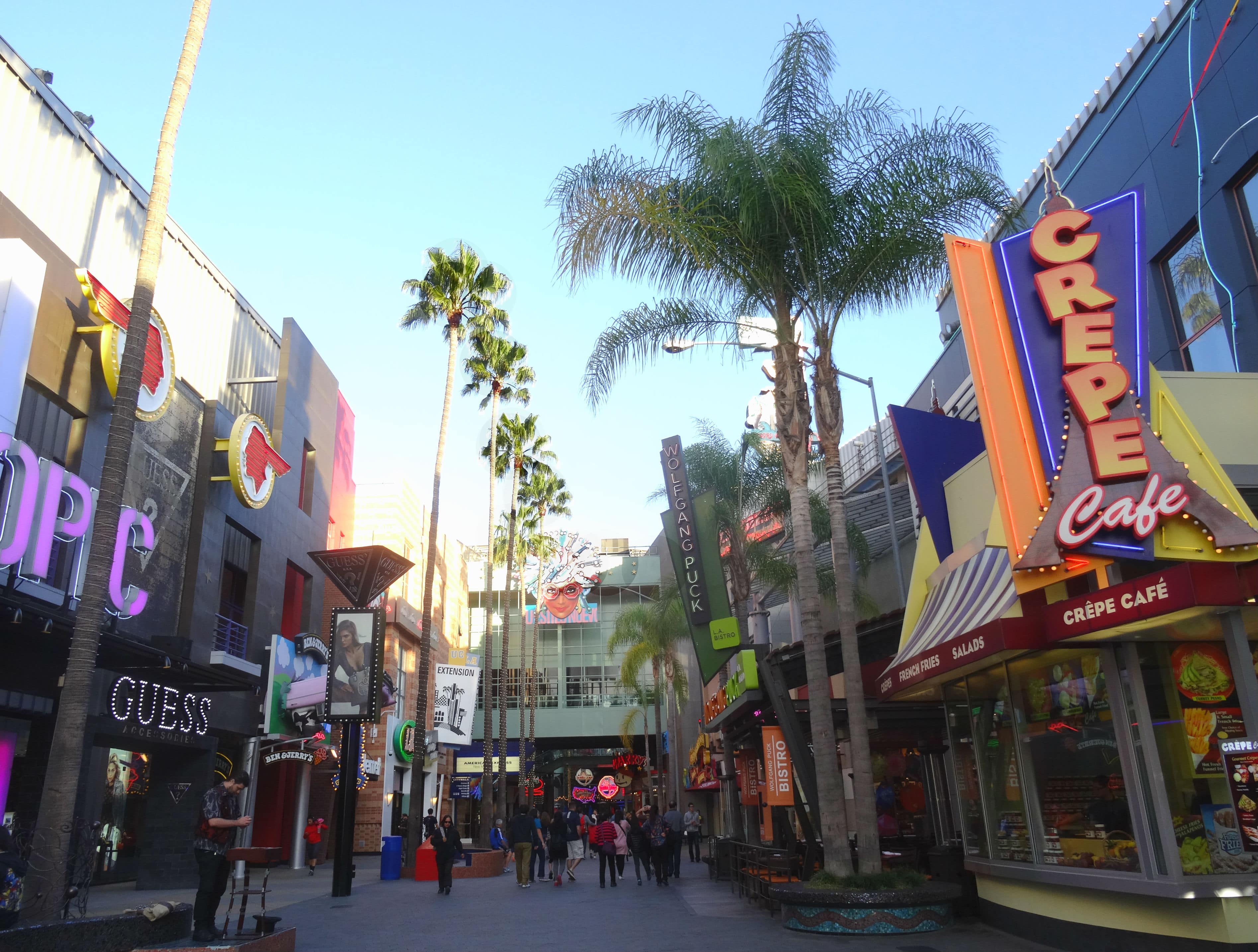 Universal Citywalk em Los Angeles Hollywood