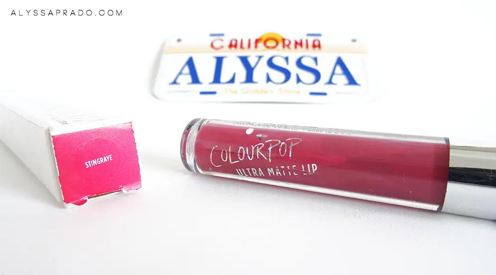 Colourpop Ultra Matte Lips Liquid Lipsticks in StingRAYE