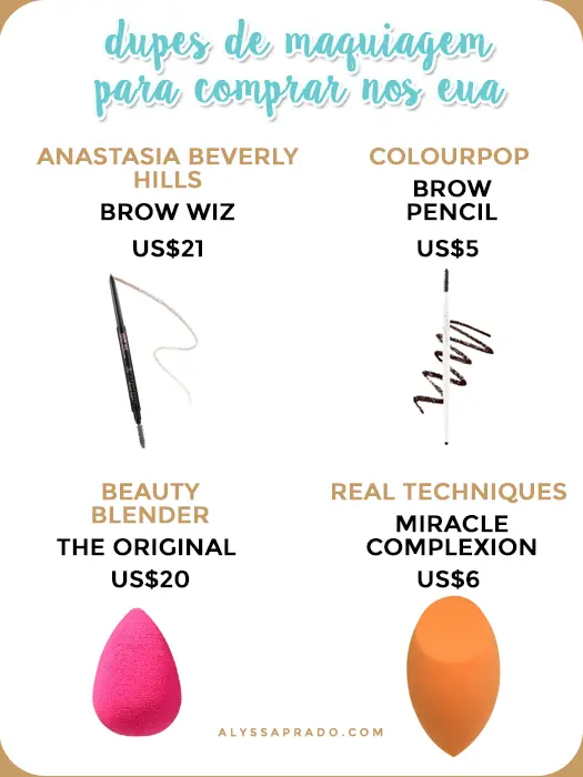 Did you know that you can buy a sponge as good as the beautyblender for almost 1/4 the price? Click on the link and read the post to discover the best makeup dupes to buy in the United States!