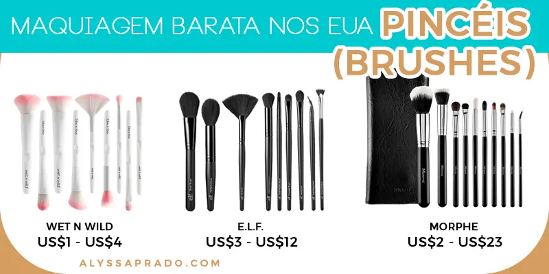 Discover cheap brush brands and build your makeup kit in the United States without spending a lot!
