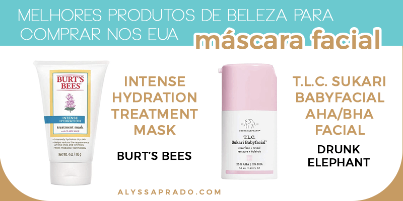 As melhores máscaras faciais para comprar nos Estados Unidos! Veja uma lista com os melhores produtos de beleza para comprar no país nesse post!