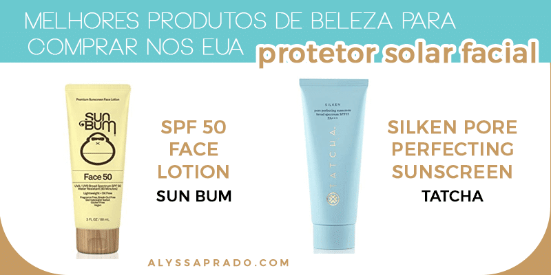 Descubra os melhores produtos de beleza para comprar nos EUA nesse post! Dicas de protetor solar, hidratante, sabonete, máscara e muito mais!