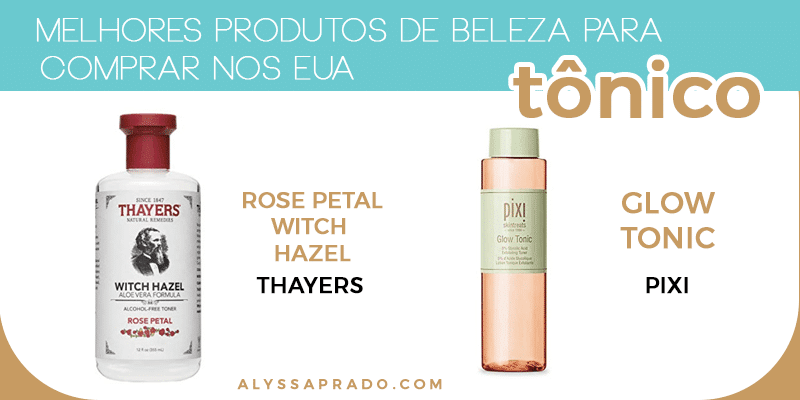 Descubra os melhores produtos de beleza para comprar nos Estados Unidos nesse post! Dicas de hidratantes, tônicos, sabonetes, esfoliantes e mais!