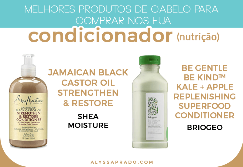 Os melhores condicionadores de nutrição para comprar nos Estados Unidos! Descubra os melhores produtos de cabelo para comprar na sua viagem nesse post!