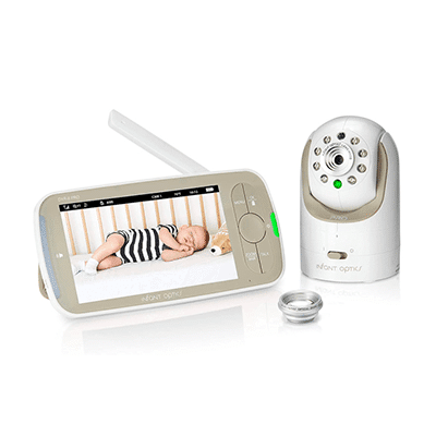 Want to make sure your baby is ok while resting? Try a baby monitor! This one from Infant Optics won several prizes and it's a great option!