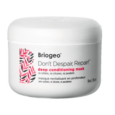 One of the best hair products to buy in the USA for weak, frizzle hair is the Don't Despair Repair mask by Briogeo!