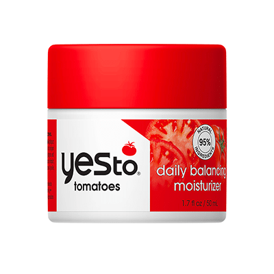 The Yes To Tomatoes Moisturizer is perfect for those who need to hydrate their skin but don't wanna heavy creams!