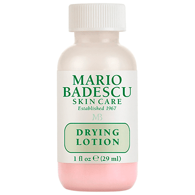 Quer se livrar das espinhas rapidamente? Então experimente o Drying Lotion do Mario Badescu!