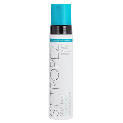 Wanna a natural sun-kissed look? Try St. Tropez self tan mousse, one of the best beauty products to buy in the USA!