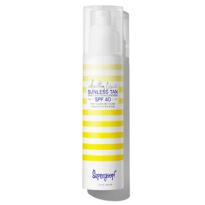 This self tan from Supergoop also has SPF to protect your skin while tanning!