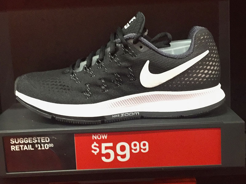 Nike and other sports brands have great deals at their outlets stores!