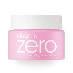 One of the best Korean skincare products to buy is the Banila Co. Clean It Zero cleansing balm! 