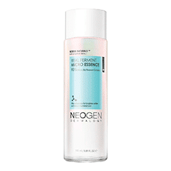 The Neogen Real Ferment Essence is composed of over 90% fermented ingredients, making the skin hydrated and radiant