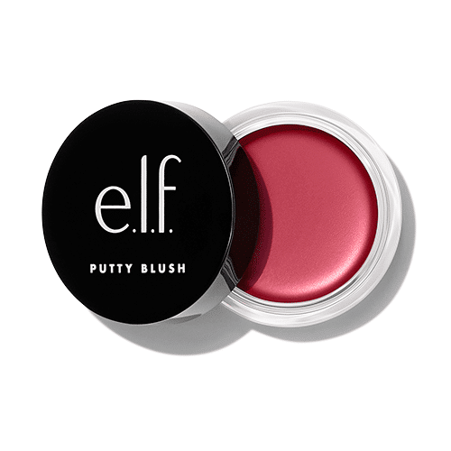 O e.l.f. putty blush tem um preço excelente nas farmácias, e é um blush em creme com acabamento em pó!