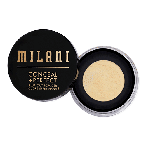 O pó fácil Conceal + Perfect da Milani tem efeito de filtro de beleza na vida real.
